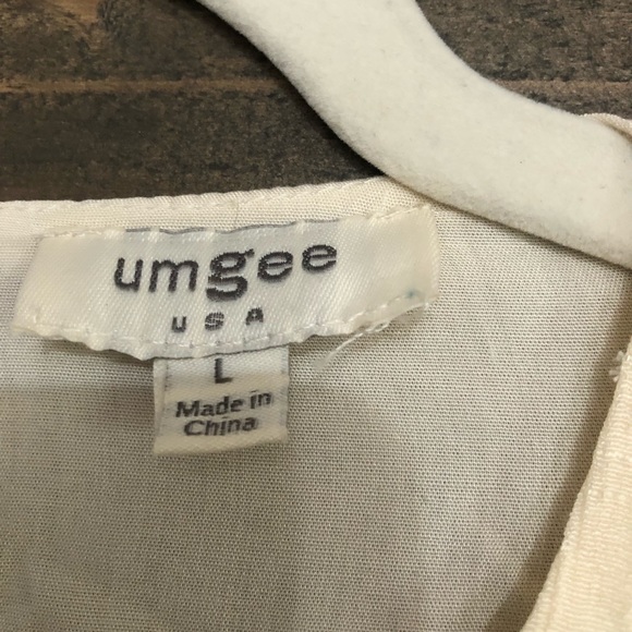 Umgee Boho Bliss Embroidered Dress Size Large - Picture 5 of 6